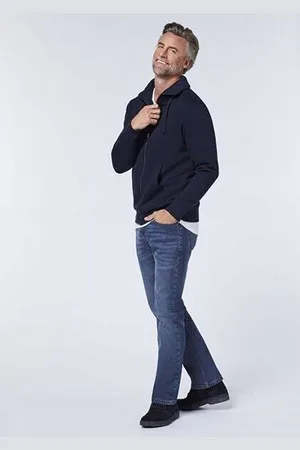 Oklahoma Jeans 5-Pocket-Jeans R140 Medium Blue - Verkäufer: Sockenpeter