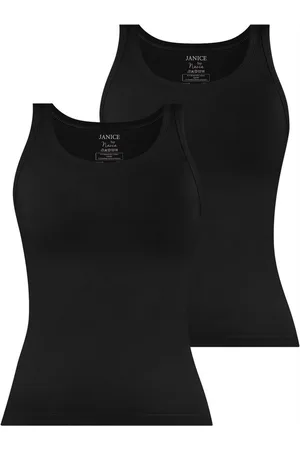 Janice Tanktop 2 x Damen Top Nazca Trägertop aus Baumwolle - Verkäufer: NORMANI