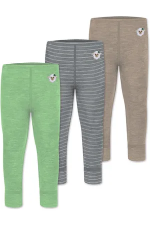 Normani Slip 3er Pack Baby Merino Hose Unterhose „Tihoi" lange Unterhose Babyhose Leggings Thermounterhose aus Merinowolle - Verkäufer:
