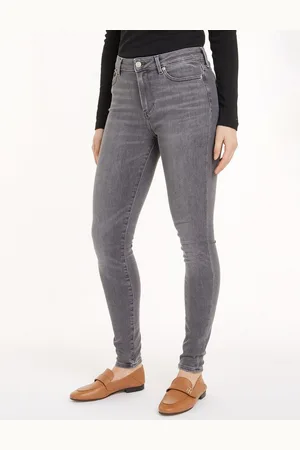 Tommy Hilfiger Skinny-fit-Jeans HARLEM U SKINNY HW CAL mit Logo-Badge