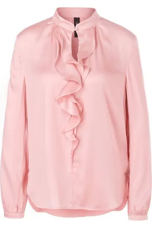 Marc Cain Blusentop Elegante Bluse mit Volant - Gerade - Verkäufer: Robert Ley Damen & Herrenmoden GmbH & Co KG
