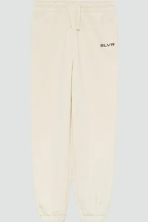 QS by s.Oliver Leggings Unisex Jogginghose aus Sweat mit Print-Detail Durchzugkordel - Verkäufer: