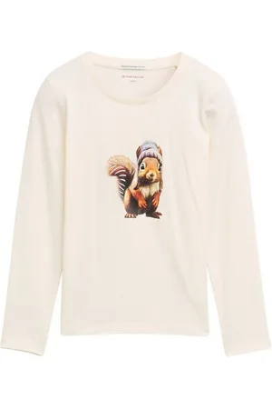 TOM TAILOR Langarmshirt Print Langarmshirt mit Bio-Baumwolle - Verkäufer:
