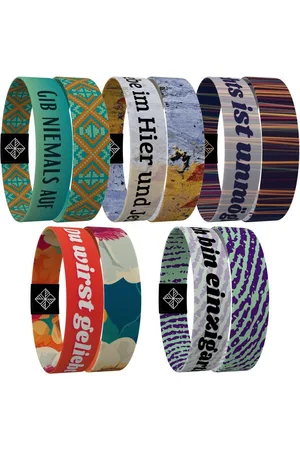 Juma Armband - glaubensband - 5er Sets- Verschiedene Größen - Motivations-Armbänder - Verkäufer: brands2love