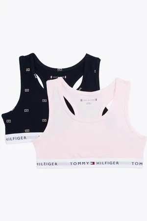 Tommy Hilfiger Bralette-BH 2PK BRALETTE PRINT (Packung, 2-tlg., 2er-Pack) mit Logoschriftzug