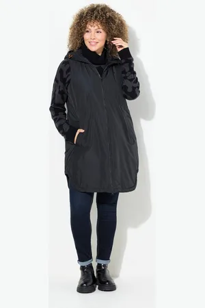 Ulla Popken Steppweste Weste wasserabweisend Kapuze 2-Wege-Zipper - Verkäufer: Popken Fashion Group