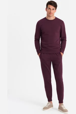 Ombre Clothing Sweatanzug BASIC Herren-Sweatshirt-Set BASIC Sweatshirt + Jogginghose - Verkäufer: