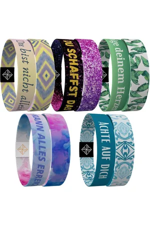 Juma Armband - glaubensband - 5er Sets- Verschiedene Größen - Motivations-Armbänder - Verkäufer: brands2love