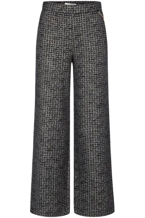 raffaello rossi Chinohose Culotte Hose mit Bouclé-Optik - Wide Leg - Verkäufer: Robert Ley Damen & Herrenmoden GmbH & Co KG