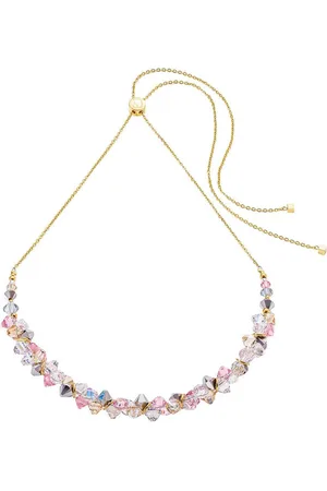 COEUR DE LION Collier Schmuck Geschenk Edelstahl Dancing Crystals Würfelkette, 4639/10, Made in Germany - mit Swarovski® Kristall