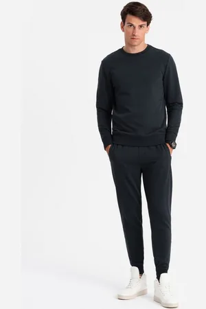Ombre Clothing Sweatanzug BASIC Herren-Sweatshirt-Set BASIC Sweatshirt + Jogginghose - Verkäufer: