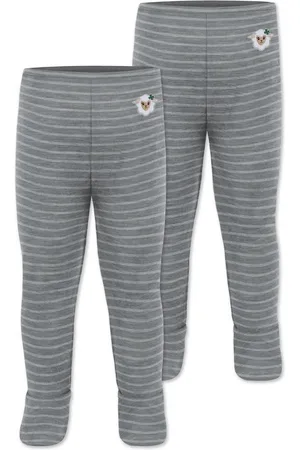 Normani Slip 2er Pack Baby Merino Hose mit Füßen Winter Merinohose Lange Woll Unterhose Leggings mit Fuß - Verkäufer: