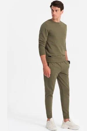 Ombre Clothing Sweatanzug BASIC Herren-Sweatshirt-Set BASIC Sweatshirt + Jogginghose - Verkäufer: