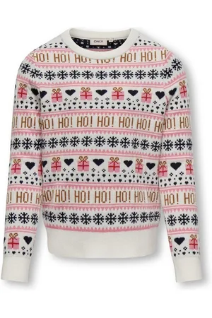 ONLY Rundhalspullover KOGXMAS PRESENT LS O-NECK BOX KNT