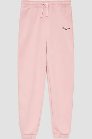 QS by s.Oliver Leggings Unisex Jogginghose aus Sweat mit Print-Detail Durchzugkordel - Verkäufer: