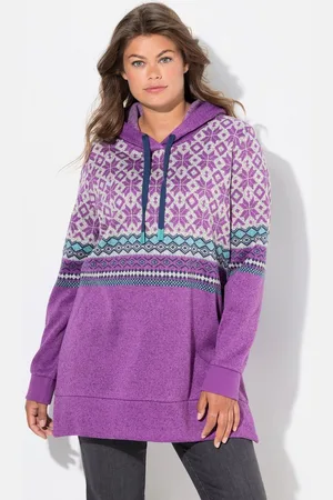 Laurasøn Sweatshirt Norweger Longsweat Kapuze Langarm - Verkäufer: Popken Fashion Group