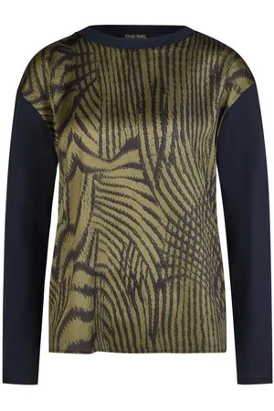 Marc Aurel Shirtbluse mit abstraktem Linienprint - Verkäufer: