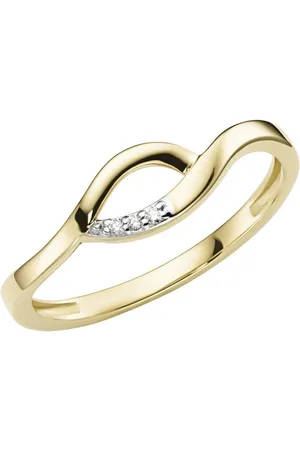 Luigi Merano Goldring mit Brillanten, Gold 585