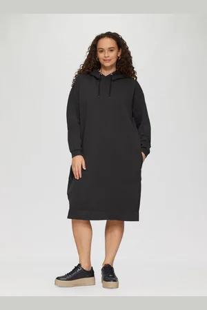 QS by s.Oliver Minikleid Sweatshirtkleid mit Kapuze und Eingrifftaschen - Verkäufer: s.Oliver