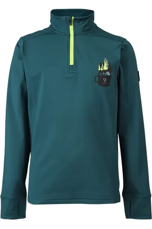Brunotti Rollkragenshirt Toriny Boys Fleece Fuel Green - Verkäufer: Alpensportler