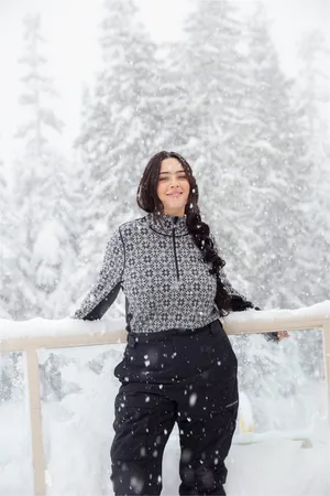 Kari Traa Funktionsshirt Rose mit tollem Norweger-Muster
