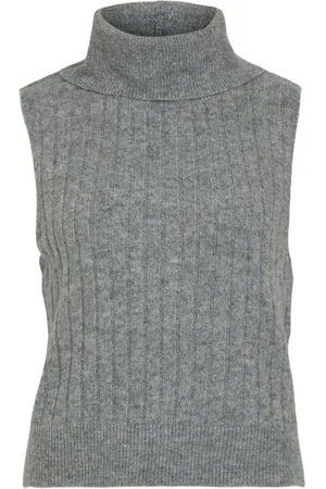 VILA Strickpullover Rollkragen Pullunder - Regular Fit - Verkäufer: Robert Ley Damen & Herrenmoden GmbH & Co KG