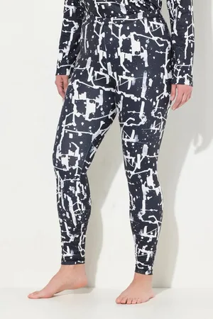 Ulla Popken Leggings Funktionsleggings bedruckt schnelltrocknend - Verkäufer: Popken Fashion Group