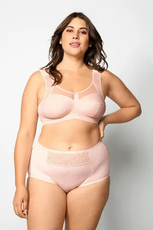 Ulla Popken Bügel-BH BH ohne Softschalen Träger mit Spitze Mesh - Verkäufer: Popken Fashion Group