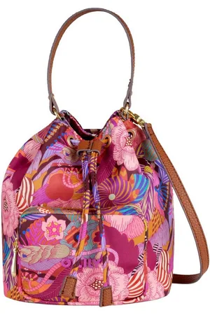 Oilily Schultertasche Browie Drawstring Striped Flowers - Verkäufer: tascort