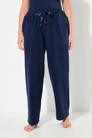 Ulla Popken Funktionshose Loungewear-Fleecehose gerades Bein Elastikbund - Verkäufer: Popken Fashion Group