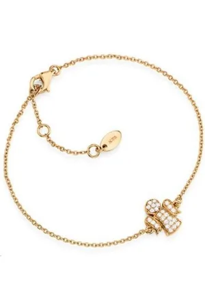 AMEN Armband Original gold-plated bracelet with zircons Angels BRARB - Verkäufer: Parfümerie Wilhelm Haas