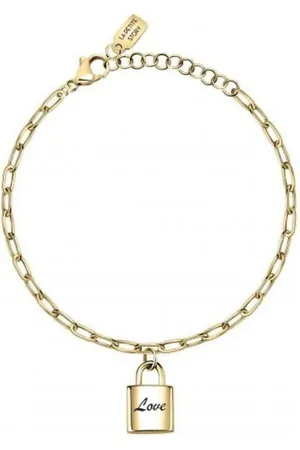 La Petite Story Armband Steel bracelet with padlock Love LPS05ASD18 - Verkäufer: Parfümerie Wilhelm Haas