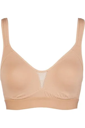 Nina Von C. Bügelloser BH Cotton Shape Komfort-BH ohne Bügel (75 B Caramel) - Verkäufer: Emma Dessous