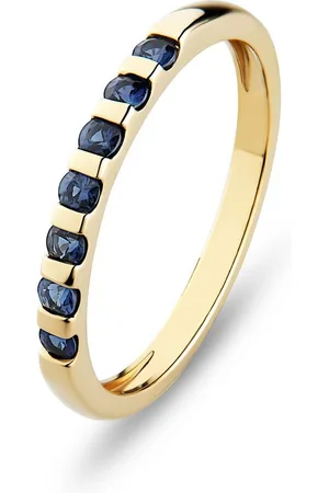 CHRIST Goldring Damen-Damenring 585er Gelbgold 7 Farbstein - Verkäufer: Juweliere und Uhrmacher seit 1863 GmbH