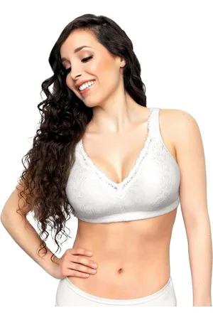 Exquisite Form Bügelloser BH 61062048 mit Komfortfutter und gemusterten Jacquard mit gezackter Spitze - Verkäufer: APPAREL PARTNERS