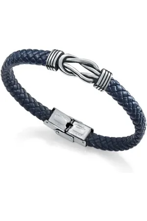 Viceroy Armband Men´s leather bracelet with steel ornament Beat 1304P01013 - Verkäufer: Parfümerie Wilhelm Haas