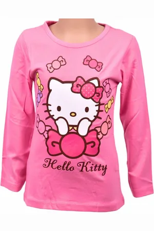 Hello Kitty Langarmshirt Mädchen Shirt aus Baumwolle Gr. 92- 116 cm - Verkäufer: Starkids Licensed Brands and more