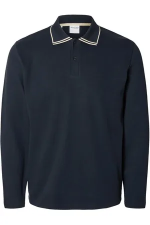 Only & Sons Langarm-Poloshirt - Langarmshirt - Poloshirt - SLHCLEMENTS DETAIL LS POLO - Verkäufer: Schneider Fashion Store