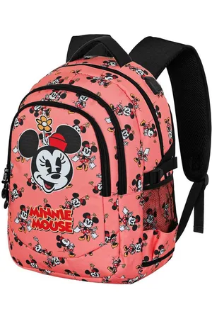 KARACTERMANIA Freizeitrucksack Disney Minnie Maus großer Rucksack Tagesrucksack Alltagsrucksack, USB-Anschluss für elektronische Geräte - Verkäufer: okluge