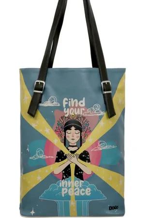 Dogo Umhängetasche Tallbags Find Your Inner Peace Damen Handtaschen (Fashion), Vegan