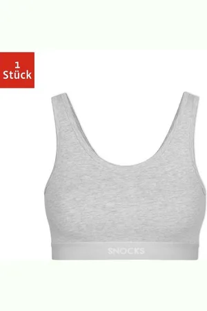 Snocks Bustier Soft BH (1-tlg) aus Bio Baumwolle, breite Träger für maximalen Komfort - Verkäufer: GmbH