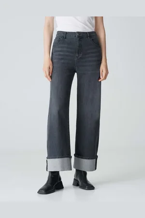 Opus Weite Jeans Wide Leg Jeans MARLI TURN UP High Rise - Verkäufer: GmbH | someday GmbH