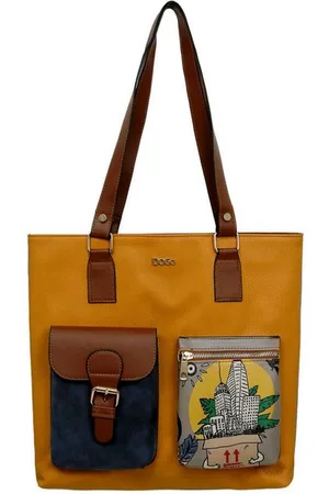 Dogo Umhängetasche Multi Pocket Bag Fragile Damen Handtaschen (Fashion) / Neutral, Vegan