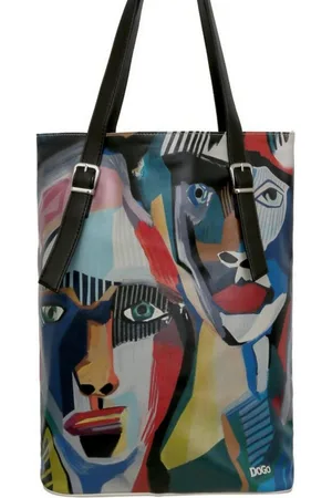 Dogo Umhängetasche Tallbags You Are Never Alone Damen Handtaschen (Fashion), Vegan