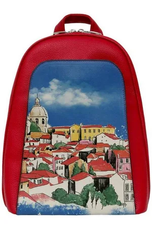 Dogo Tagesrucksack Tidy Bag On The Roofs Damen Rucksäcke (Fashion) / Neutral