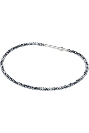 ERNSTES Armband Edelstahl matt mit facettiertem Hämatit - Verkäufer: Schmuck-Uhren-Trends