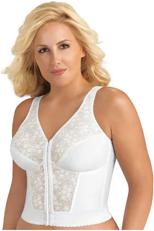Exquisite Form Entlastungs-BH 6107565 Langer BH ohne Bügel mit Vorderverschluss und Spitze - Verkäufer: APPAREL PARTNERS