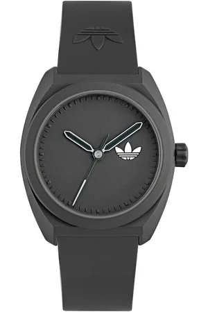 adidas Quarzuhr PROJECT THREE AOST24547, Armbanduhr, Herrenuhr, Damenuhr, unisex, Kunststoffarmband
