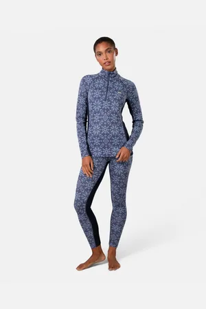 Kari Traa Funktionsshirt Edith aus kuscheliger Wolle mit Norwegermuster