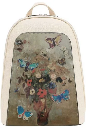 Dogo Tagesrucksack Tidy Bag Still Life Butterflies Damen Rucksäcke (Fashion) /